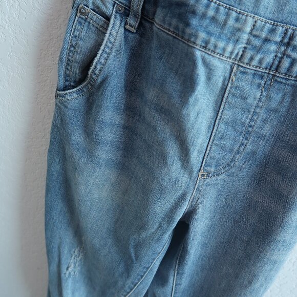 Free People Denim Overalls - Size 26 - Picture 4 of 11